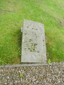 Third engraved slab on ground next to Colliery Disaster Memorial in York Hill Cemetery July 2016